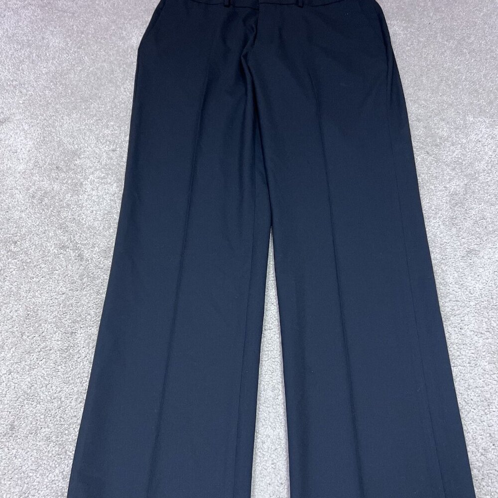 J.M Haggar Pants Slim Fit Black Men’s Size 38x32 - Picture 7 of 12